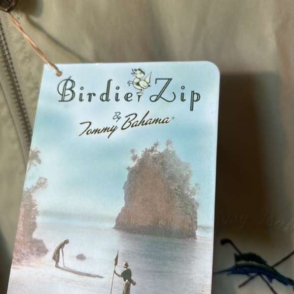 NWT Tommy Bahama Birdie Zip Men's Golf Jacket SZ XL Poly Nylon Mercedes Benz - Picture 4 of 8